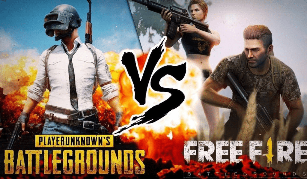 Which Game is Best: PUBG or Free Fire?